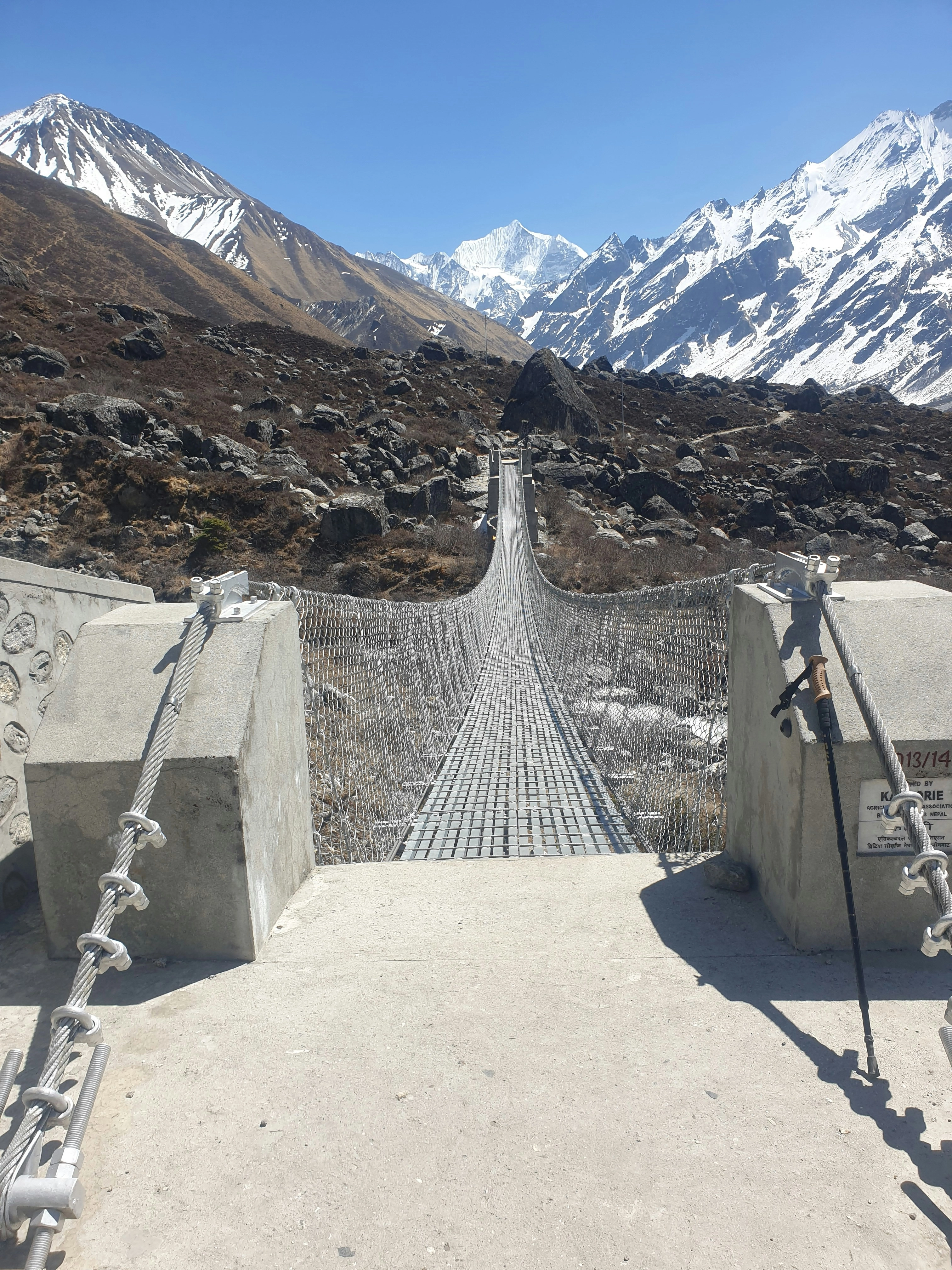 Langtang Bridge View